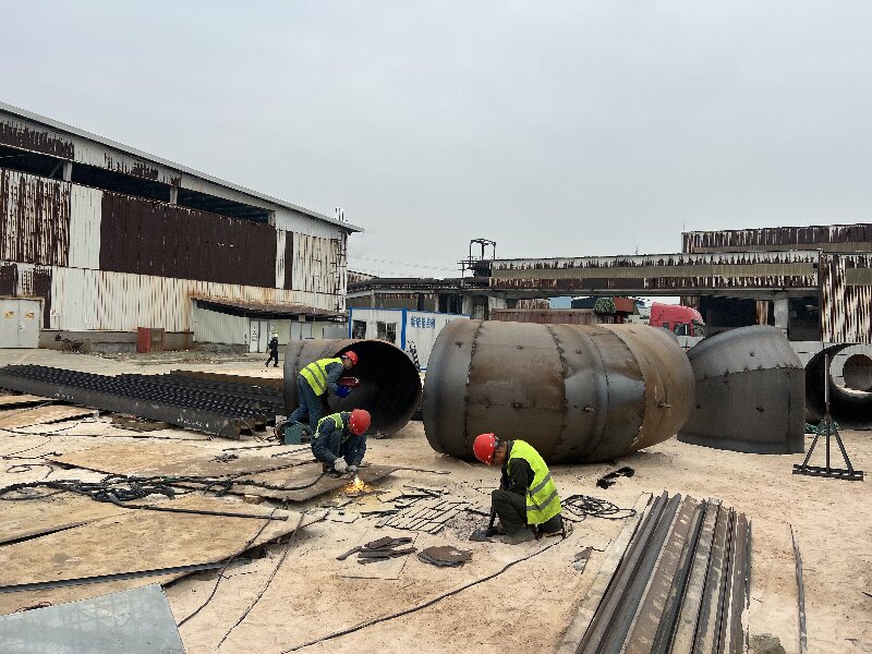 河南世界杯在线登录承建肇庆通产玻璃窑炉烟气治理项目开工建设